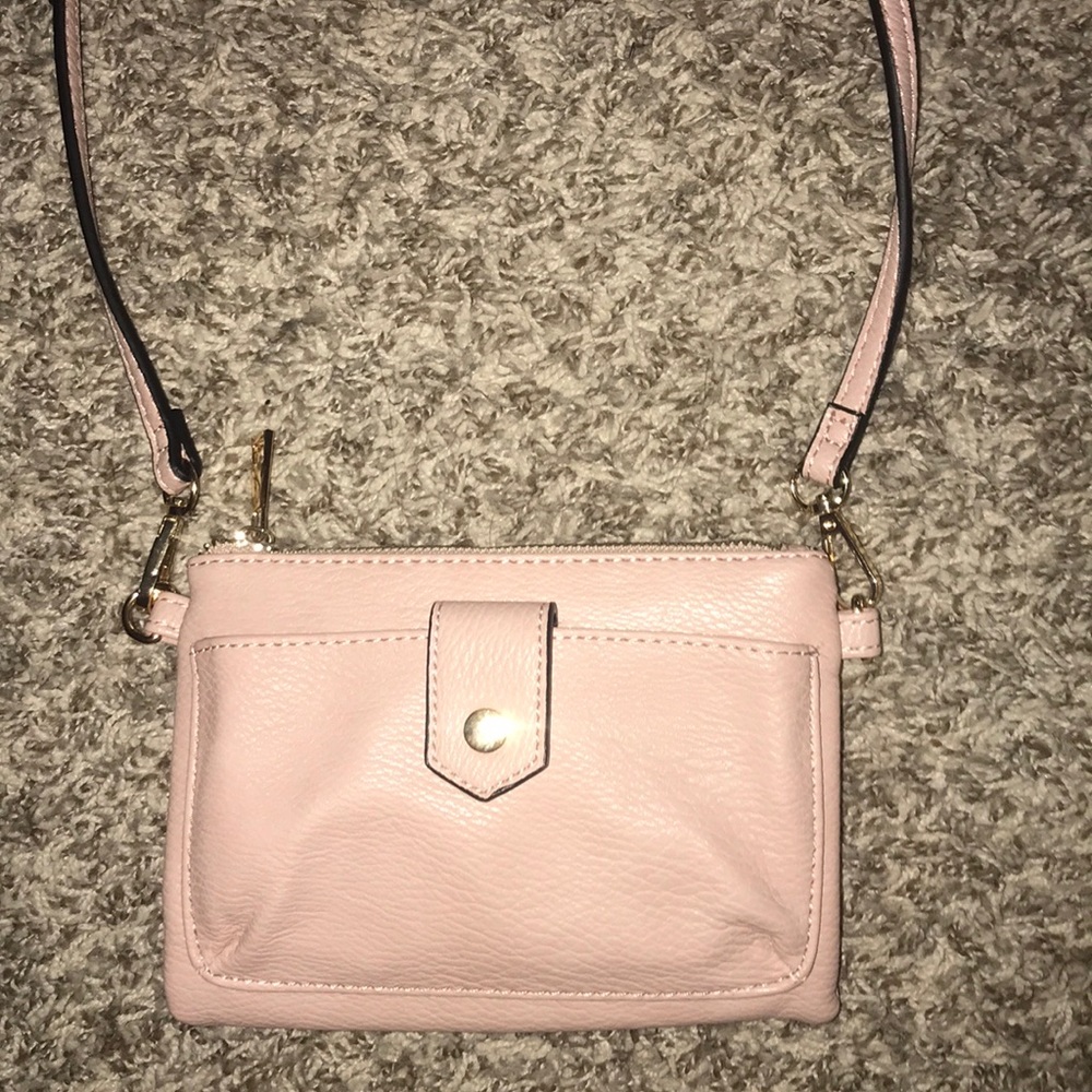 Light pink cross body